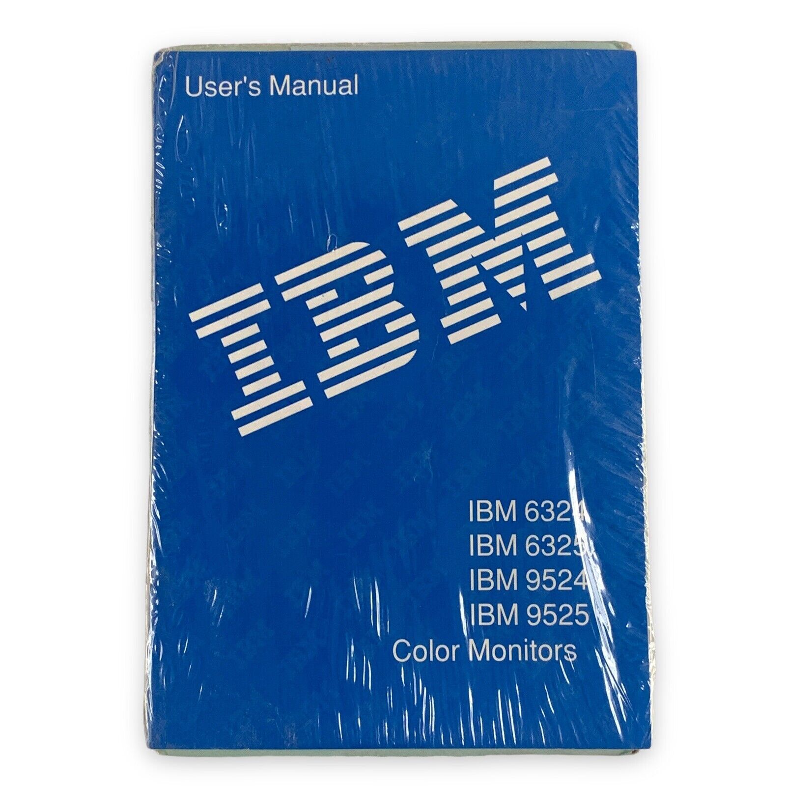 IBM Color Monitor User's Manual IBM 6324 6325 9524 9525 VTG 1980s Sealed
