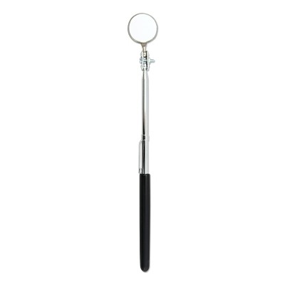 Inspection Mirror, Round, 7/8 in Mirror, 7-1/2 in Length Ullman A2 Stainless