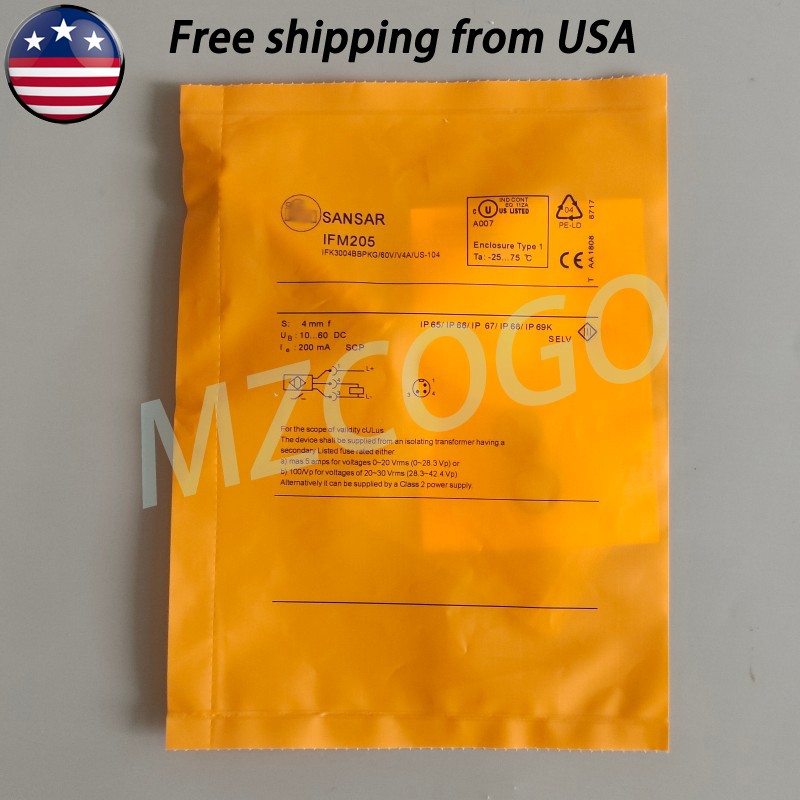 For IFM IFM205 Inductive Proximity Switch Sensor 10-60VDC 200mA Free Shipping US