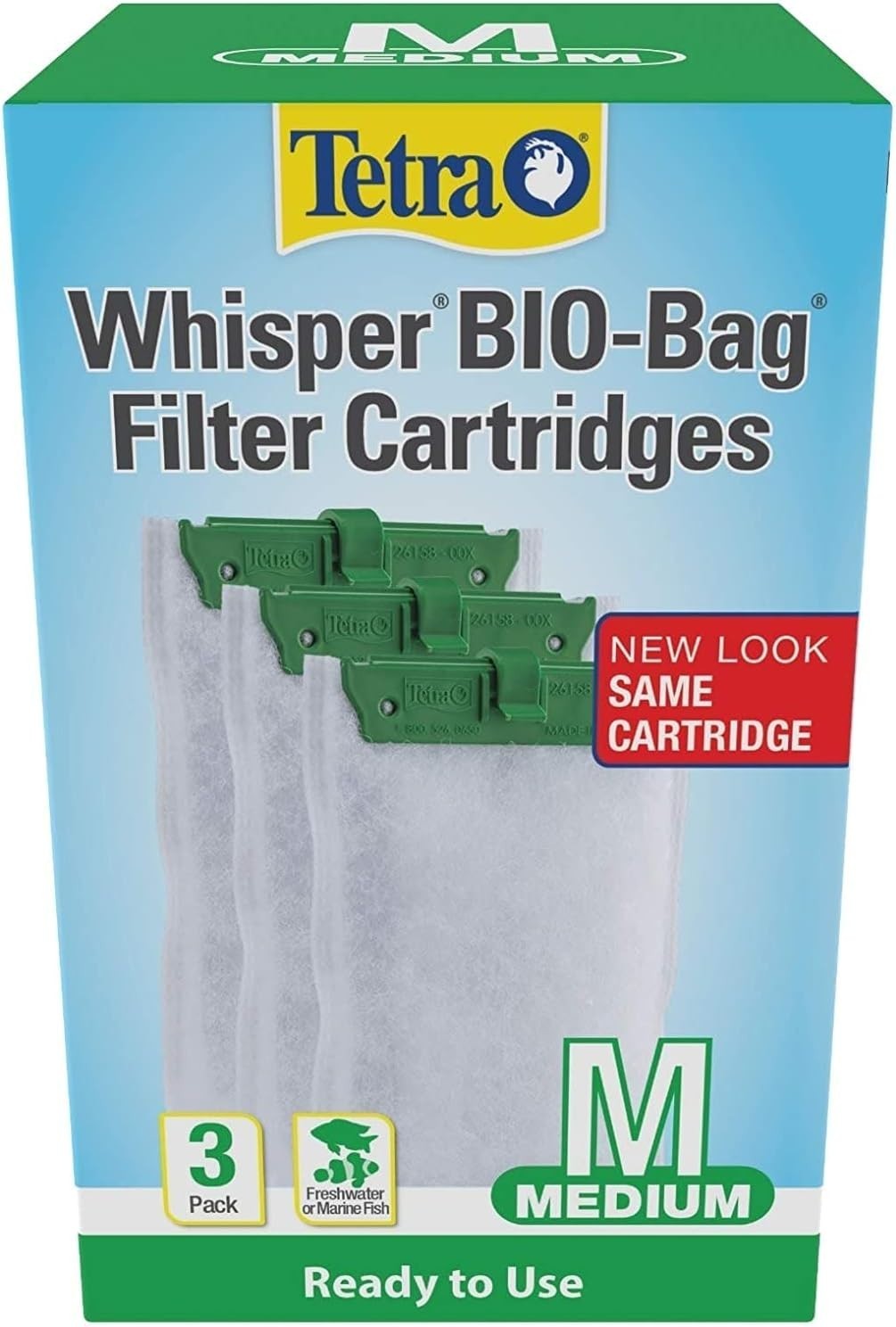 Tetra Whisper Bio-Bag Filter Aquarium Cartridges, Medium Filter for Freshwater