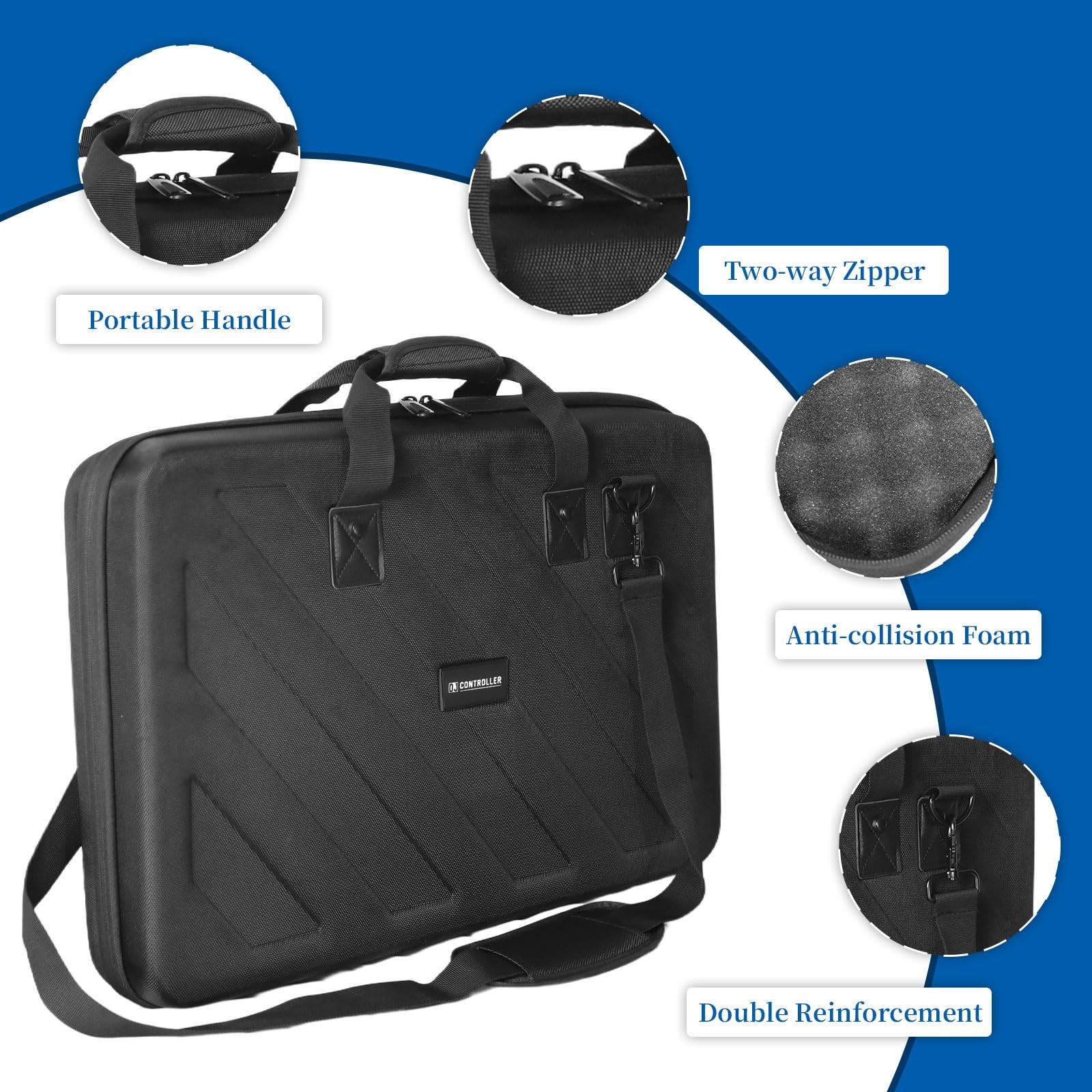 DJ Controller Case Compatible with Pioneer DJ Controller RX,SX,SX2,SX3/DDJ-FL...