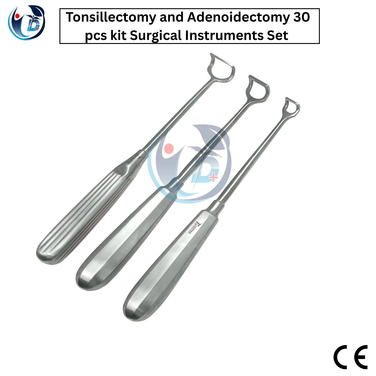 Tonsillectomy and Adenoidectomy 30 pcs kit Surgical Instruments Set with Box