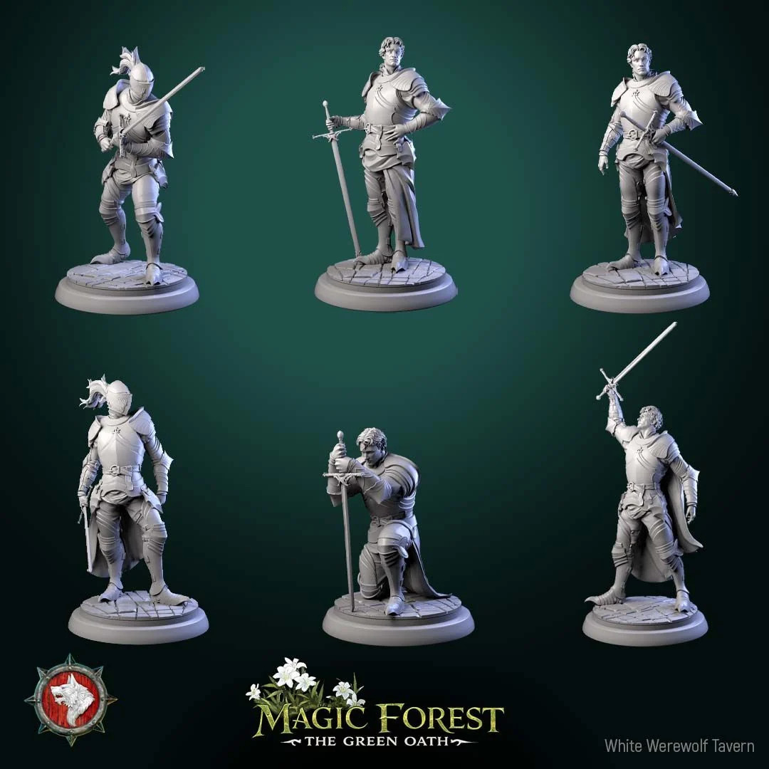 Kings Guard - Resin Tabletop Miniature