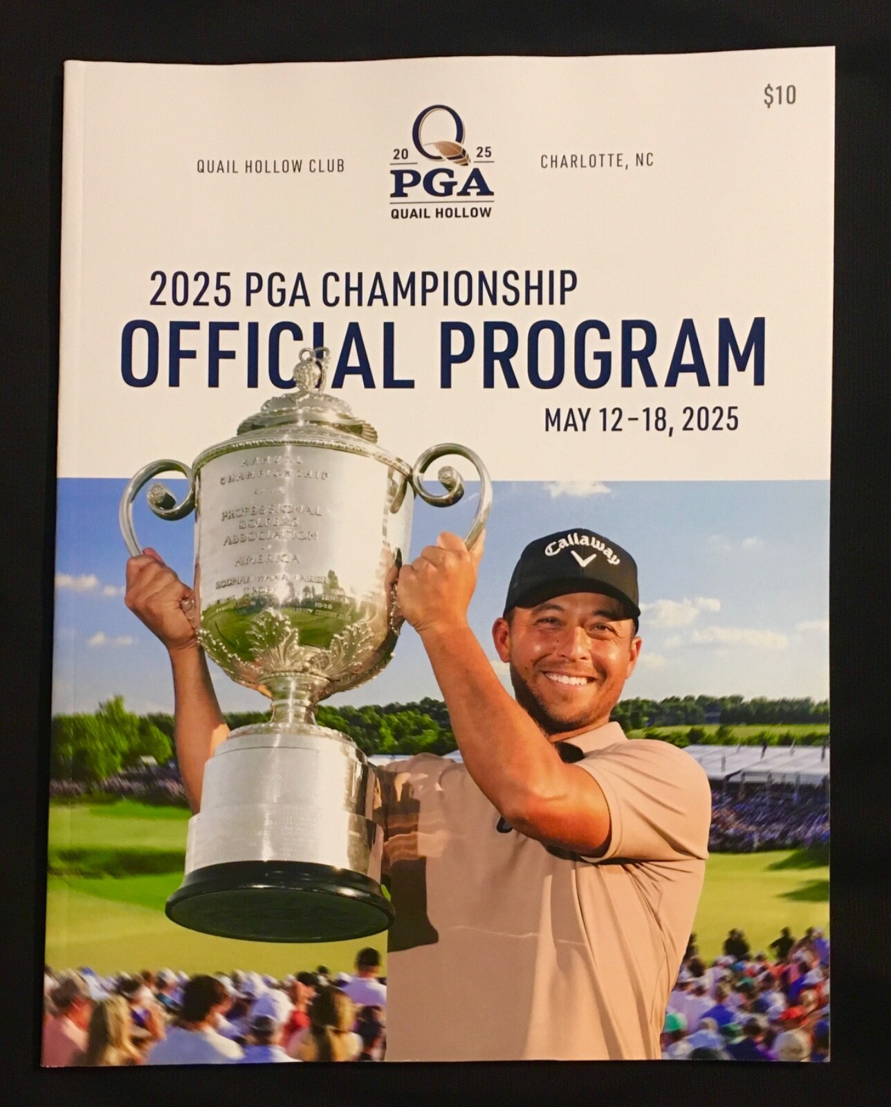 2025 PGA Championship Official Program Quail Hollow Club Rory Mcilroy #1