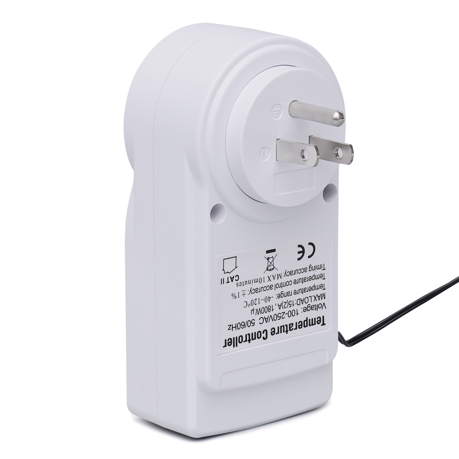 Digital Plug in Thermostat Timer Switch Socket Temperature Controller Switch LED