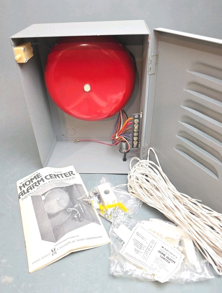 Home Alarm System Archer Radio Shack 49-474A
