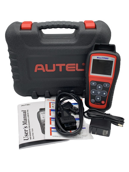 AUTEL MAXITPMS TS508WF TPMS DIAGNOSTIC & SERVICE TOOL W/CASE AND OBDII CORD