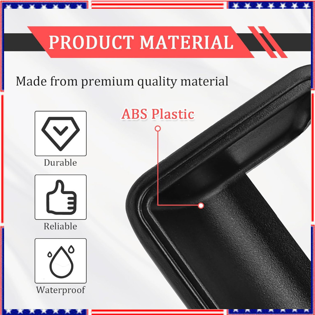 1988-2000 Chevy Pickup Black Outer Tailgate Handle Tail Gate Liftgate -