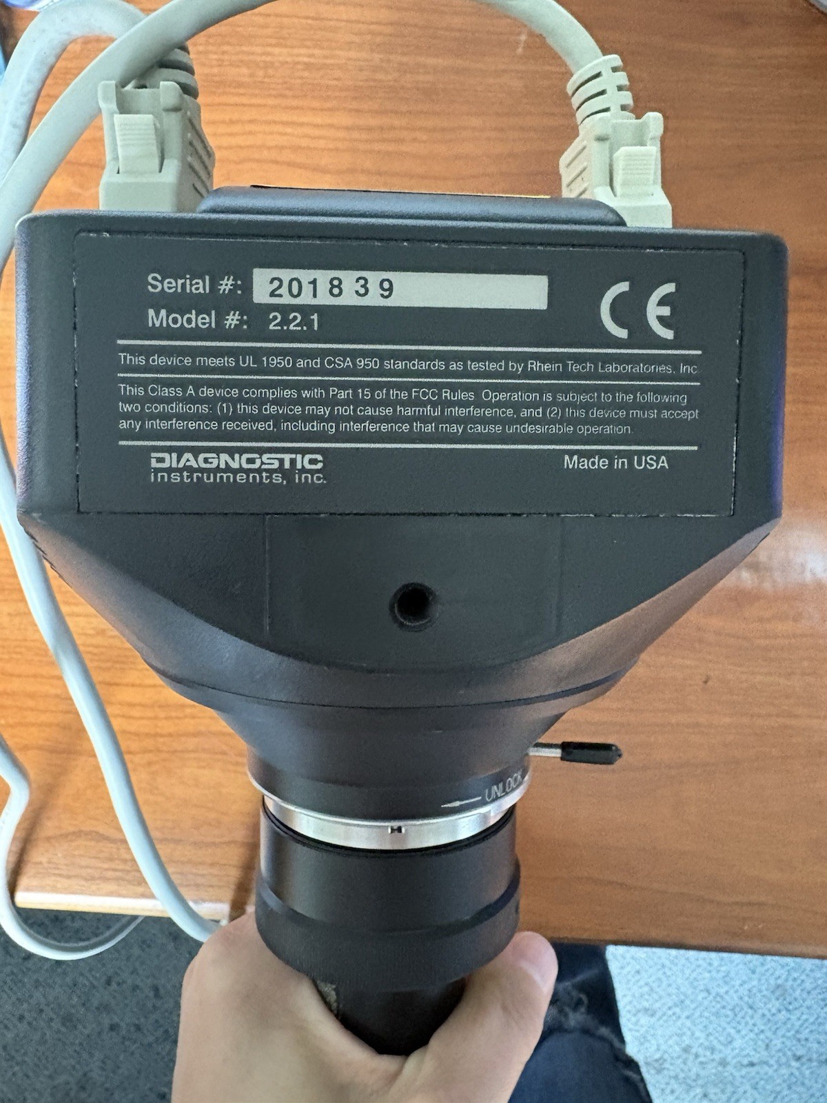 Diagnostic Instruments Spot RT Color Microscope Camera