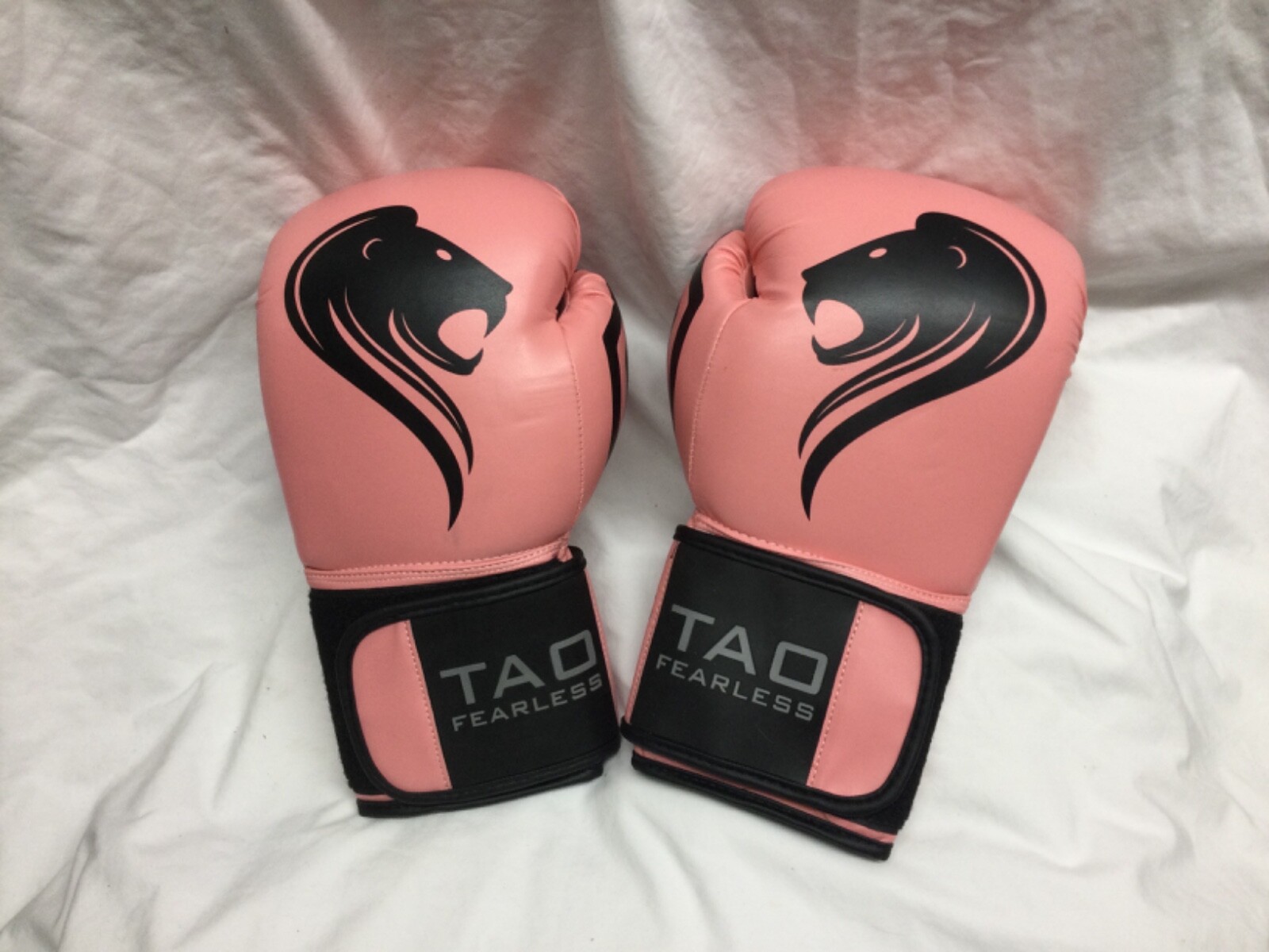 TAO Boxing Gloves 16oz Pink Color Gym Training MMA Kickboxing Muay Thai FREESHIP