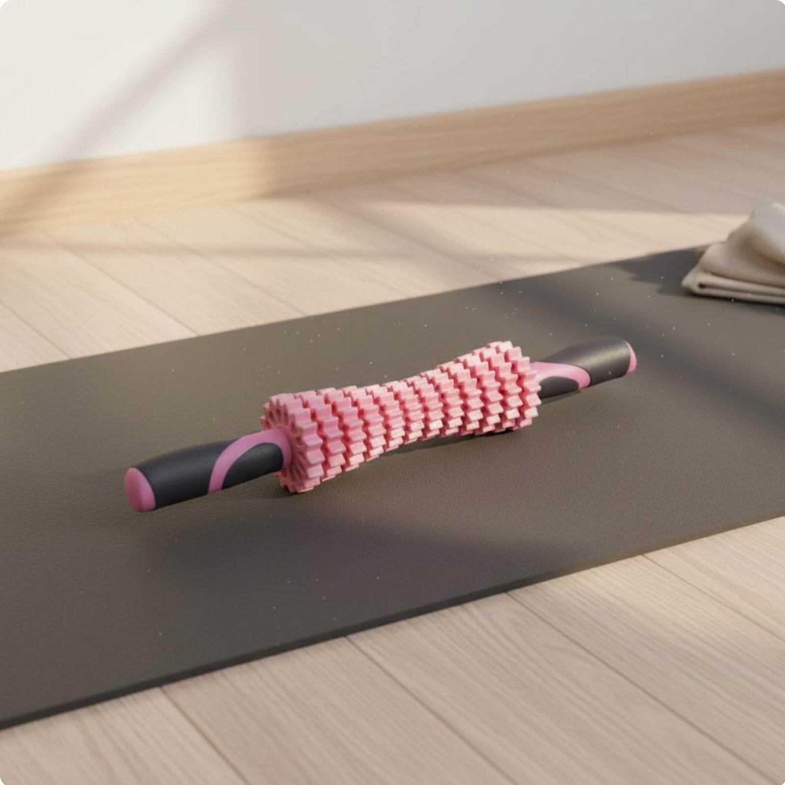 Muscle Massage Stick Portable Handheld Roller Massager Ergonomic Grip for Home