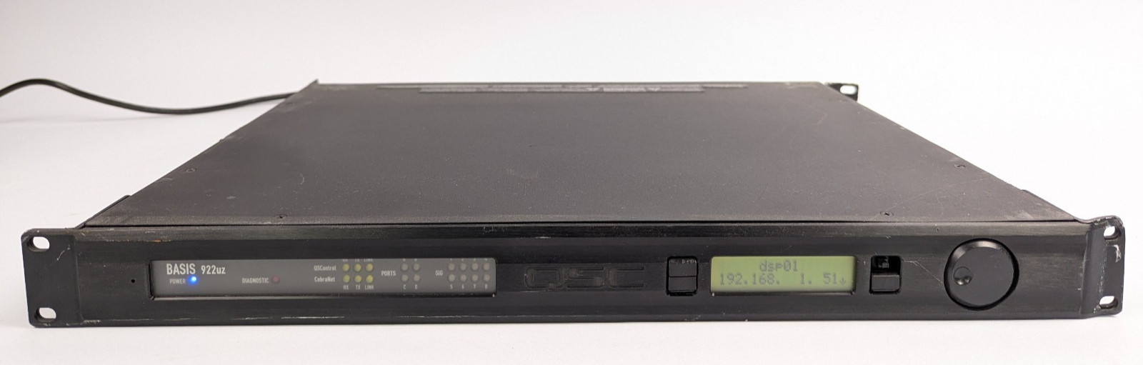 QSC Basis 922uz BASIS-922UZ Amplifier/Loudspeaker Control Processor