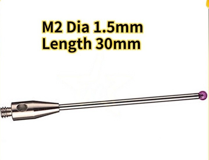 M2 Dia 1.5mm Length 30mm CMM Touch Probe Stylus CMM Tip for Tormach Renishaw