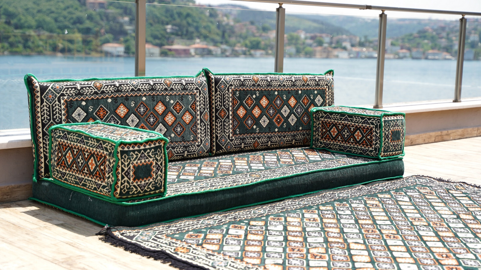 Single Floor Sofa, Arabic Majlis Set, Floor Sofa Set, Ethnic Sofa, Arabic Jalsa