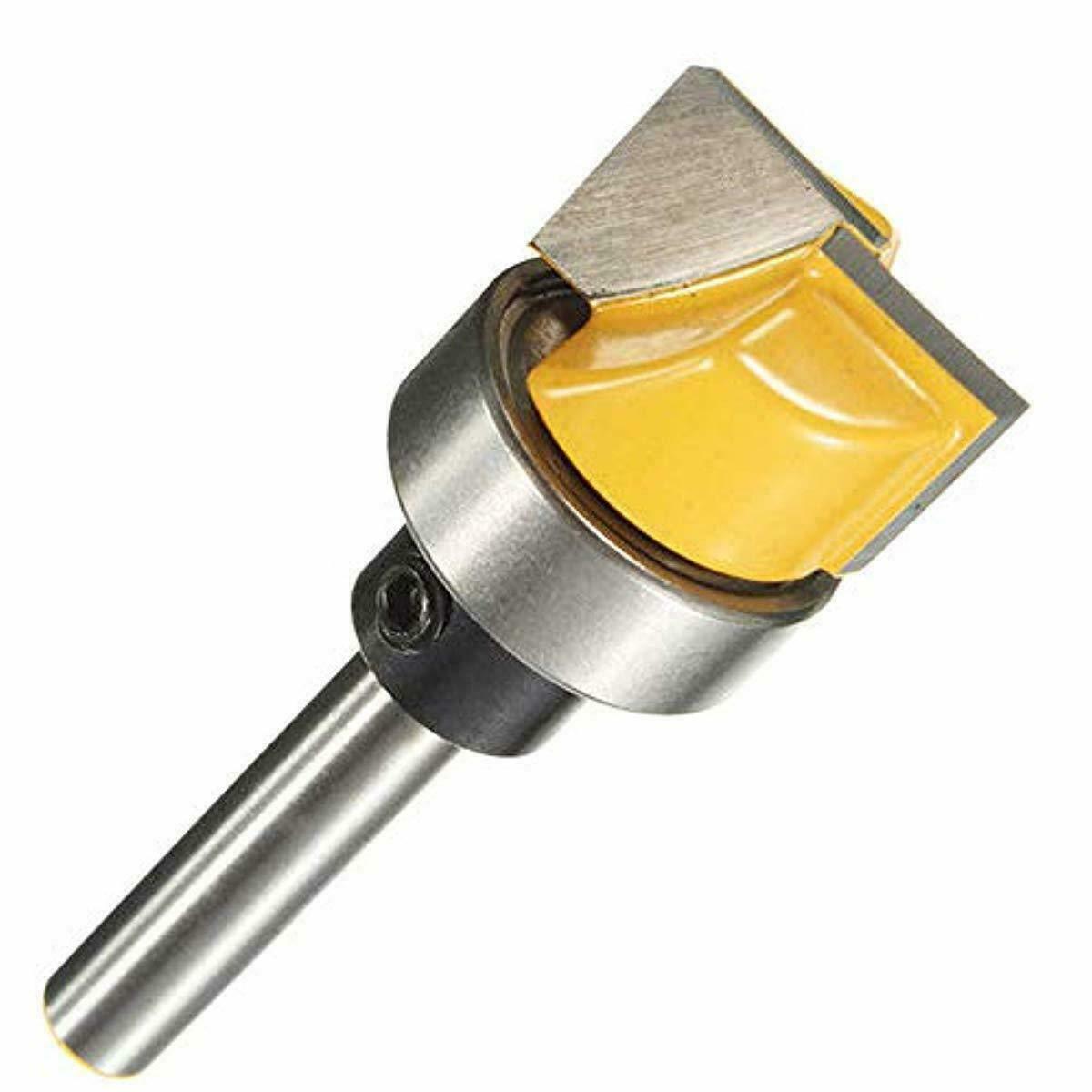 1pcs 1/4*3/4*11 with bearing cleaning bottom wood working endmill router bits