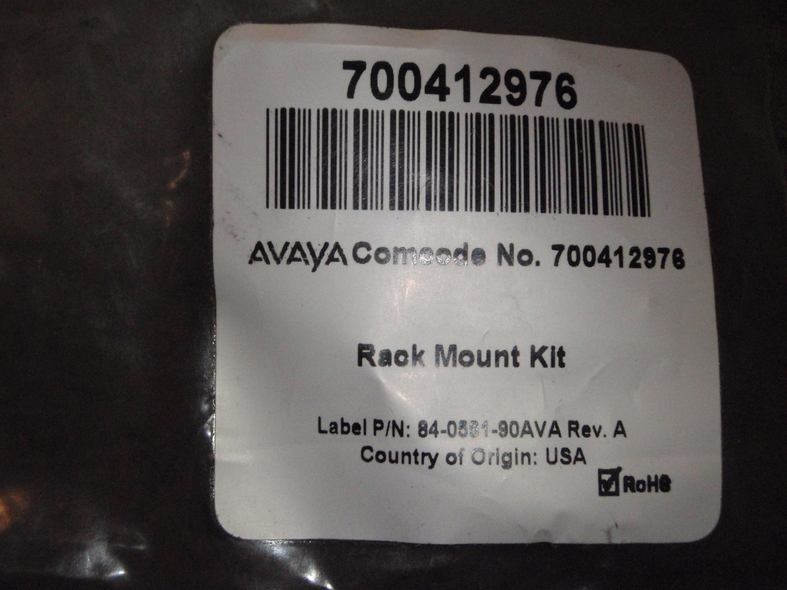 Avaya / Spectralink Voice Priority Processor Rack Mount Kit - 700412976