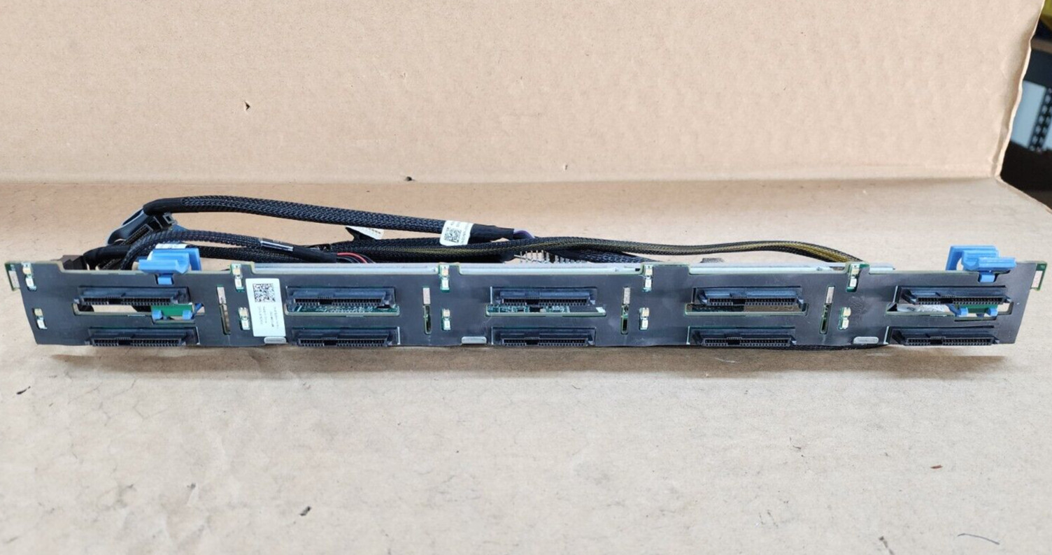 Dell Y028W 10 Bay 2.5'' Drive Backplane with Cables for PowerEdge R620