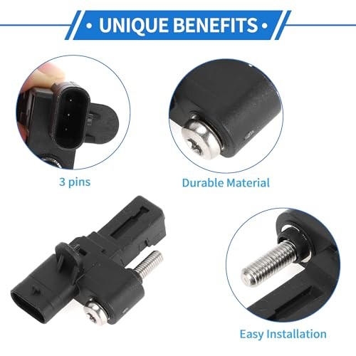 1 Pc Crankshaft Position Sensor for Mini Cooper R56 Base 1.6 07-15 Sturdy