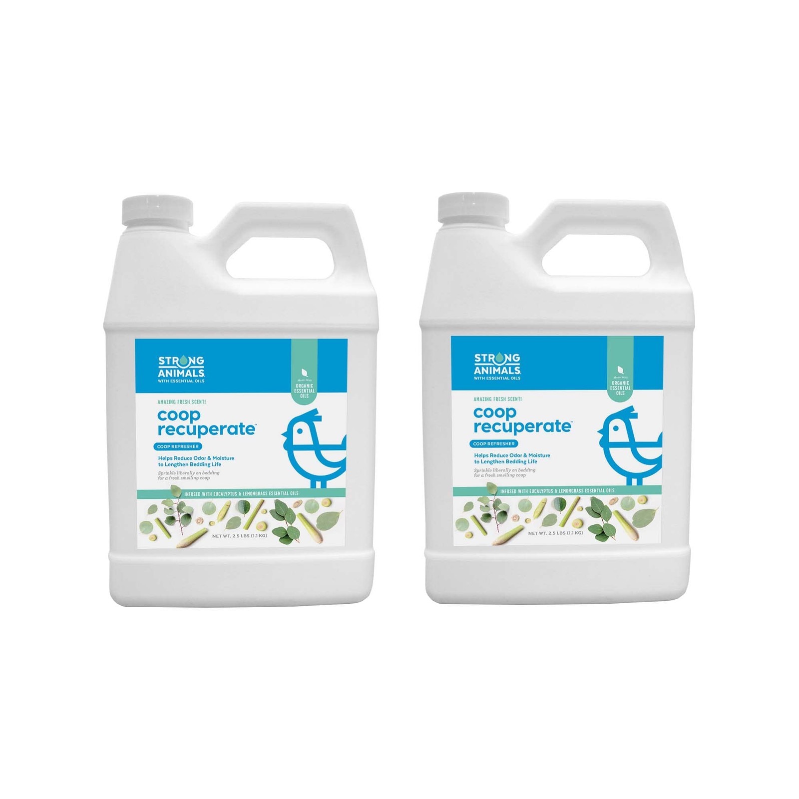 Coop Recuperate Eucalyptus & Lemongrass - Chicken Coop Refresher Containing O...