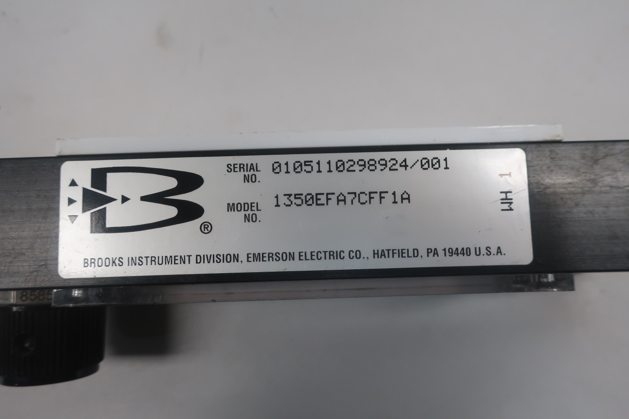 Brooks 1350EFA7CFF1A Sho-rate Variable Area Flow Meter 0-65millimeter