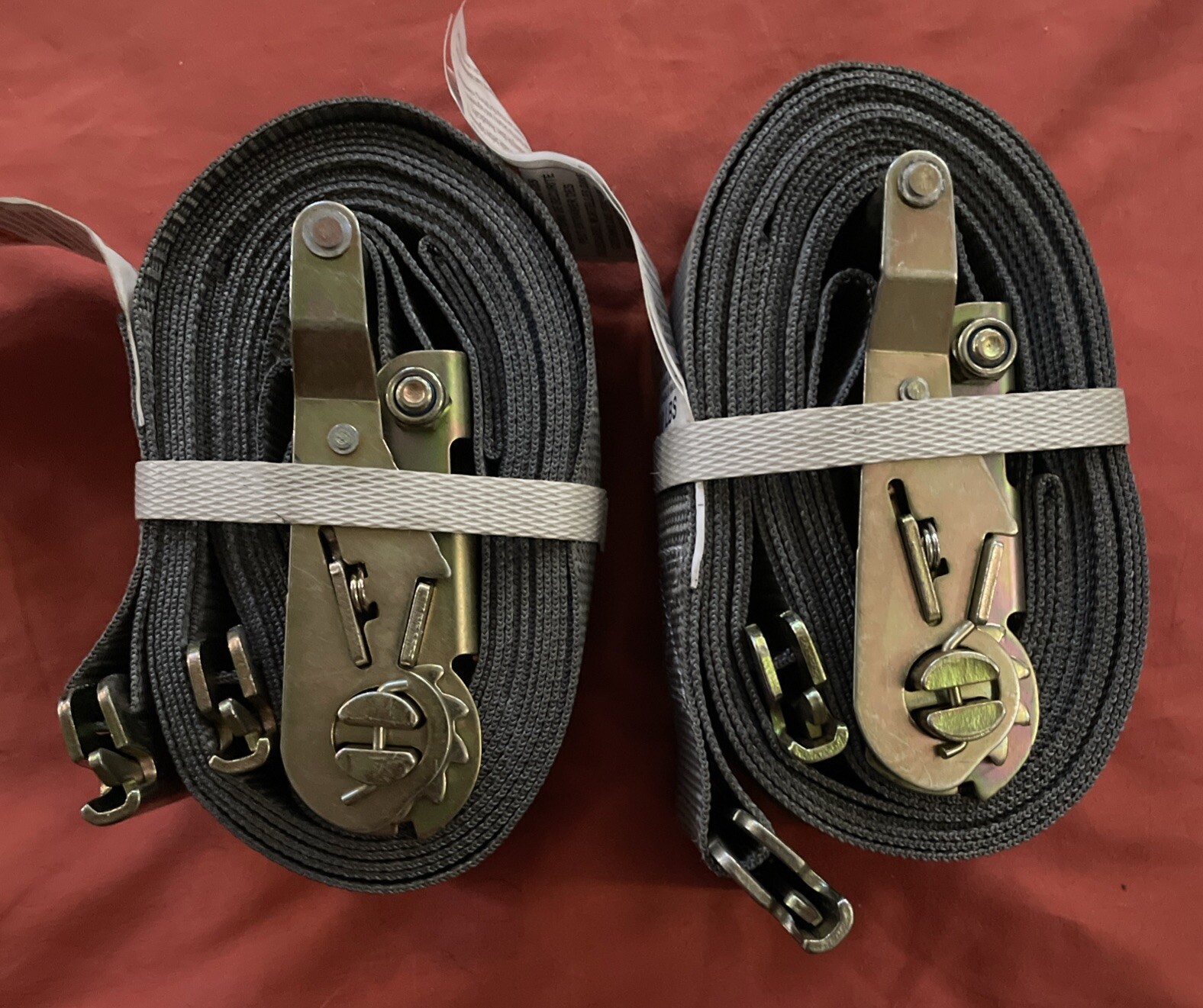 KINEDYNE K Force 2” x 16' LOGISTIC CARGO RATCHET STRAP E fitting Lot pack of 2
