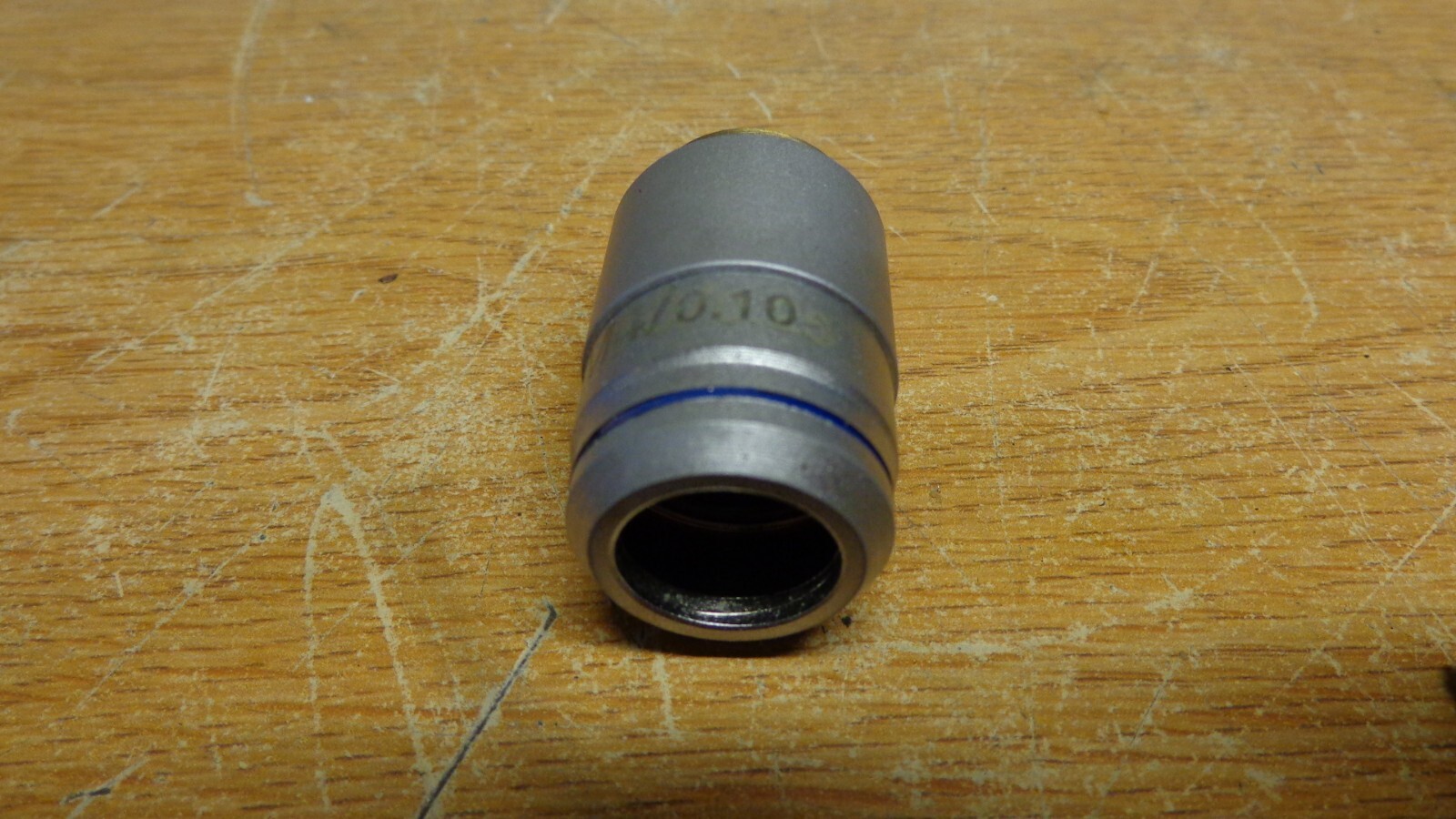 MICROSCOPE objective lens M4/0.10  Blue line