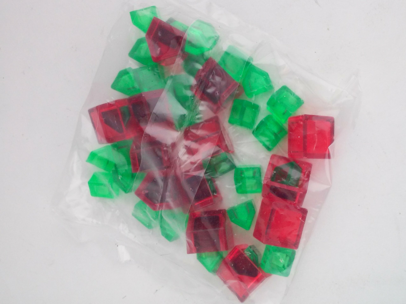 Set of Plastic Monopoly House Hotel Pawns