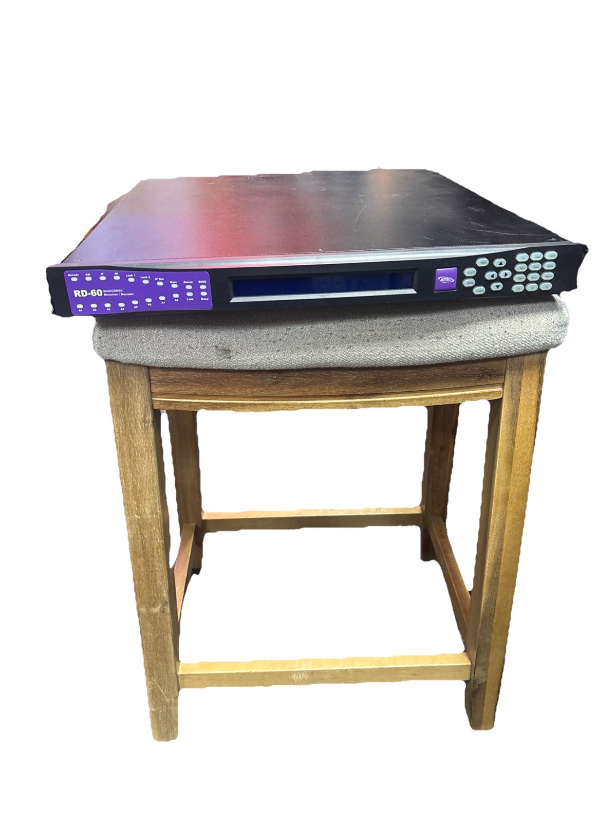 ADTEC DIGITAL RD-60 RD60-08-DMOD-PRM 1080P RECEIVER DECODER Multi-CODEC (E3)