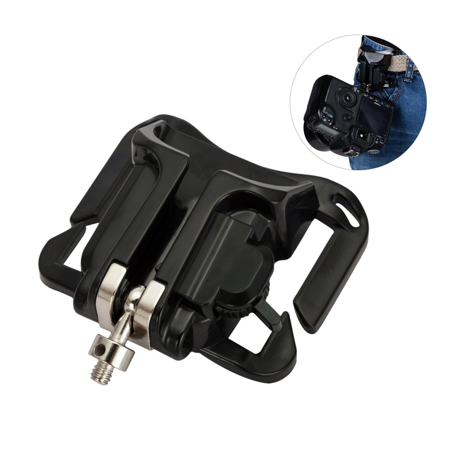 Quick Waist Belt Holster Strap Buckle Hanger Holder Pocket For Camera DSLR New