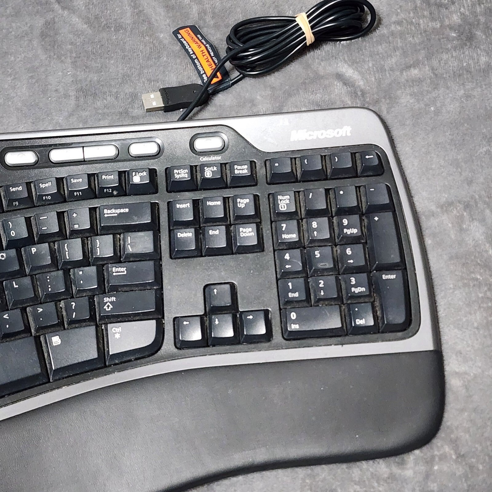 Microsoft Natural Ergonomic Keyboard 4000 v1 KU-0462 Wired