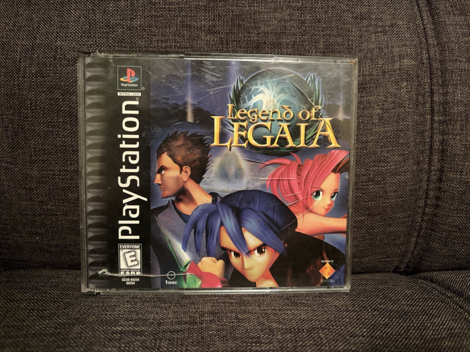 Legend of Legaia Case Only PlayStation 1 PS1 JRPG Game No Game No Artwork
