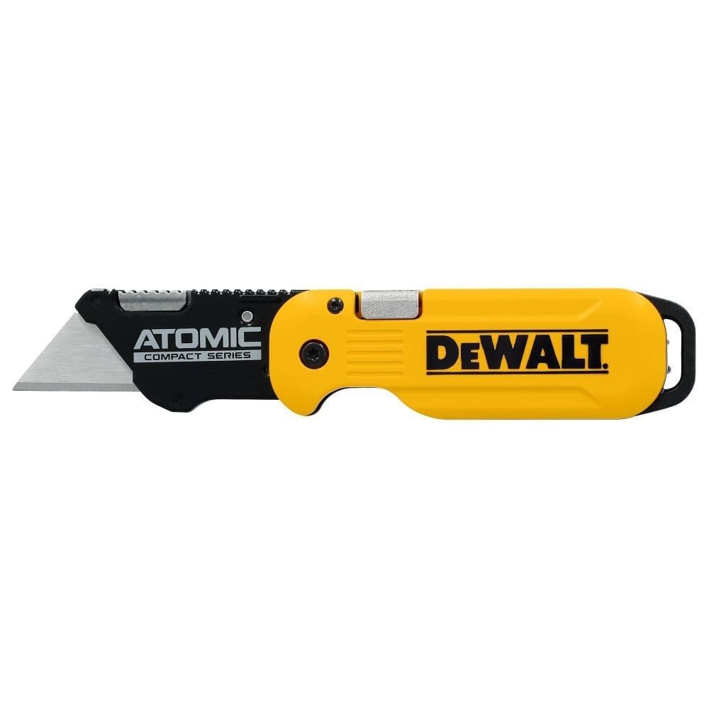Dewalt Atomic Folding Utility Knife Push Button Flip Folding Utility Knife Blade