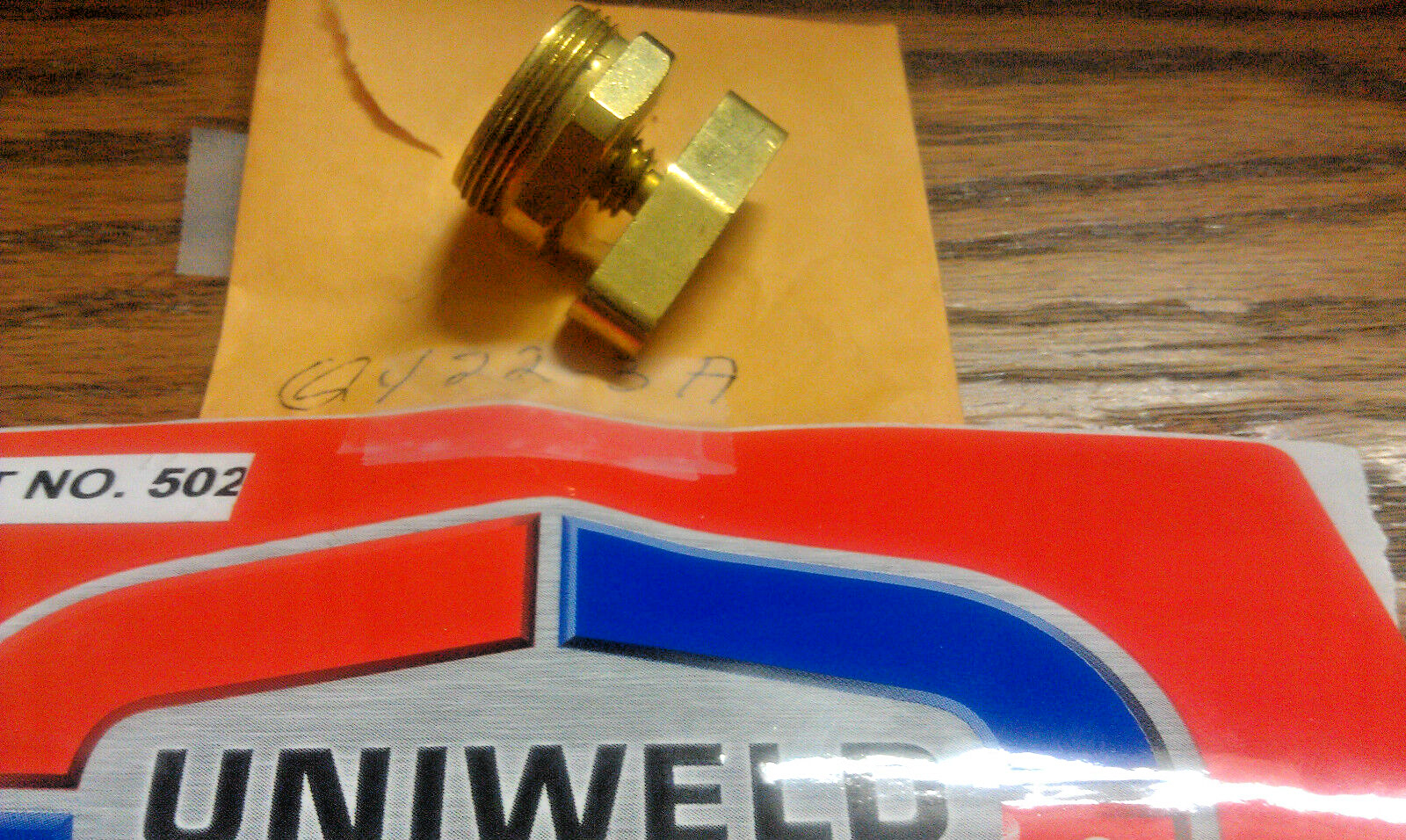 UNIWELD, *REF* Manifold Piston Seat Assemble for the 4 Valve Manifold