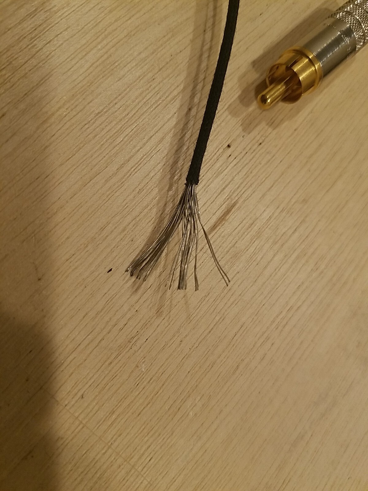 Genuine Duelund 16GA 1 Meter RCA Interconnect Cables