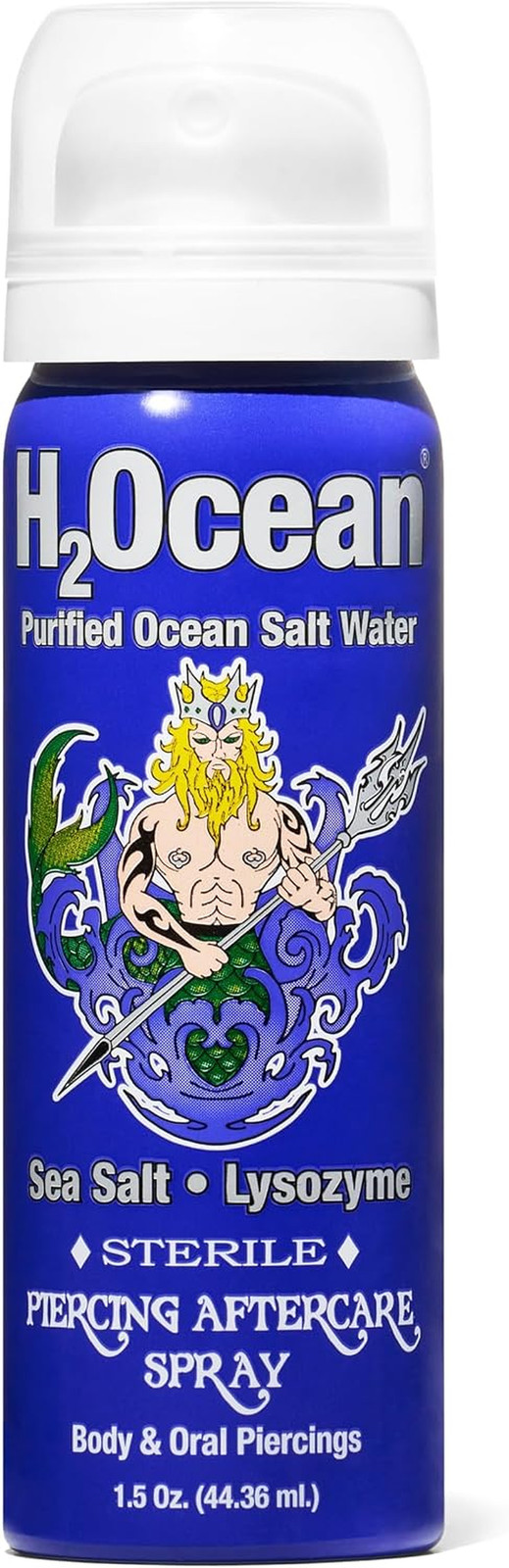Piercing Aftercare Spray– Sea Salt Spray for Body and Facial Piercings – Ear, No