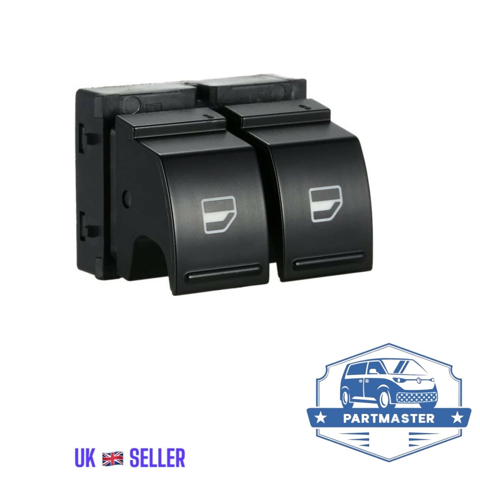 POWER WINDOW CONTROL SWITCH FOR SEAT ALTEA IBIZA VW GOLF PASSAT POLO 2K0959857A
