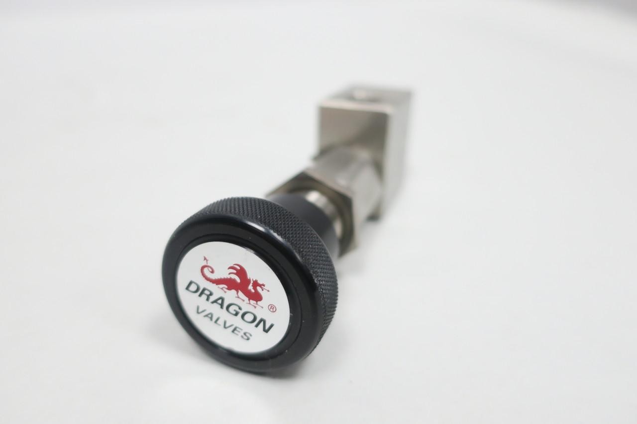 Dragon 318A9758P13 Manual Stainless Needle Valve 2000psi 1/4in Npt