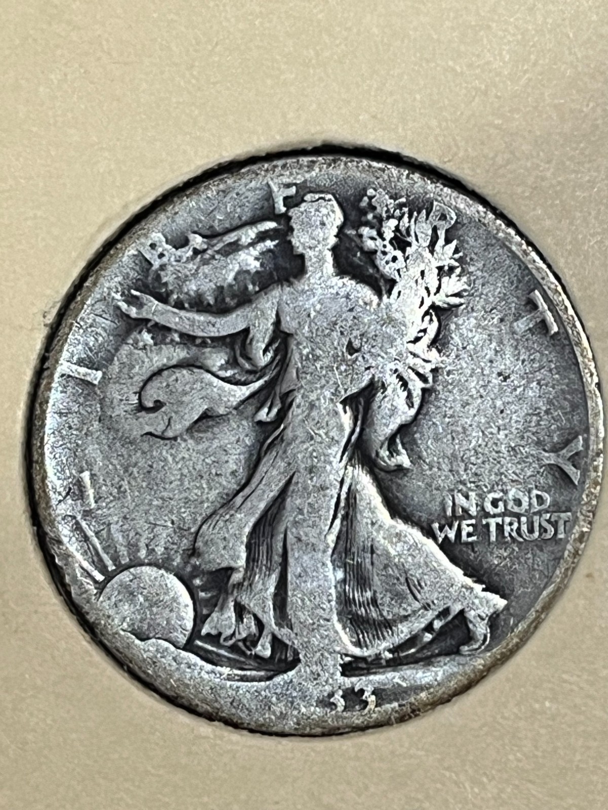 1933-S Walking Liberty Half Dollar