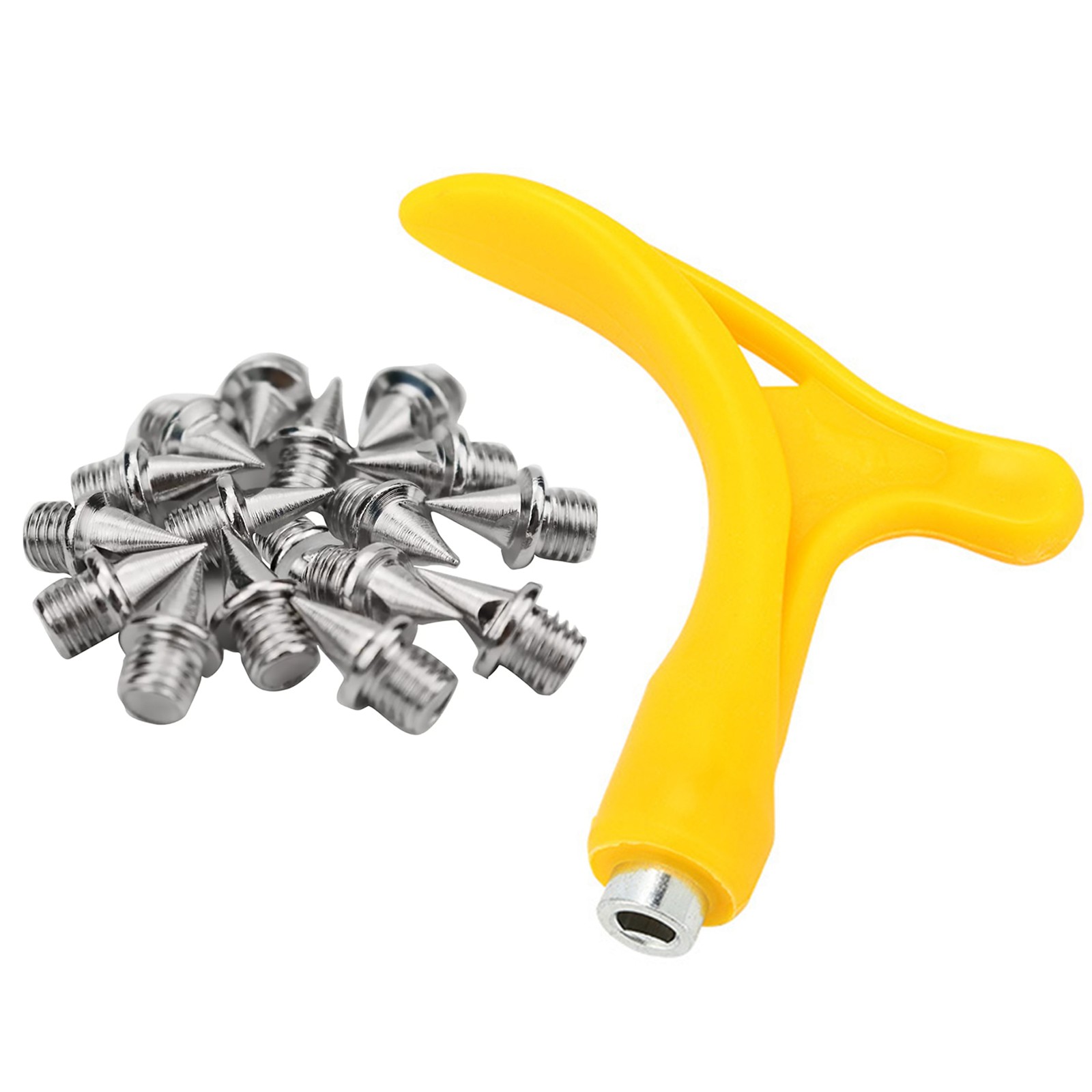 7mm 48Pcs Stainless Steel Track Spikes + Wrench tool Replacement For Men Shoes