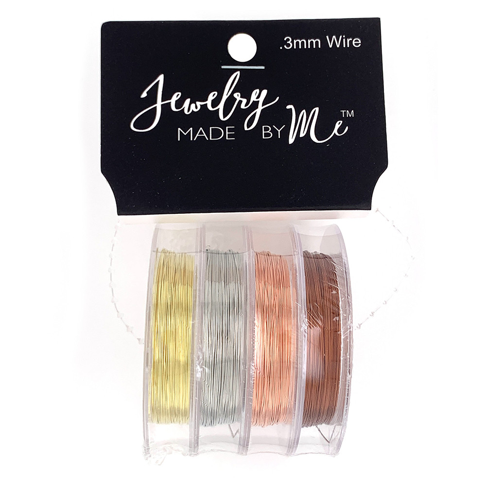 Jewelry Made by Me Wire | For DIY Jewelry Craft Projects | Multicolor- 12 Count