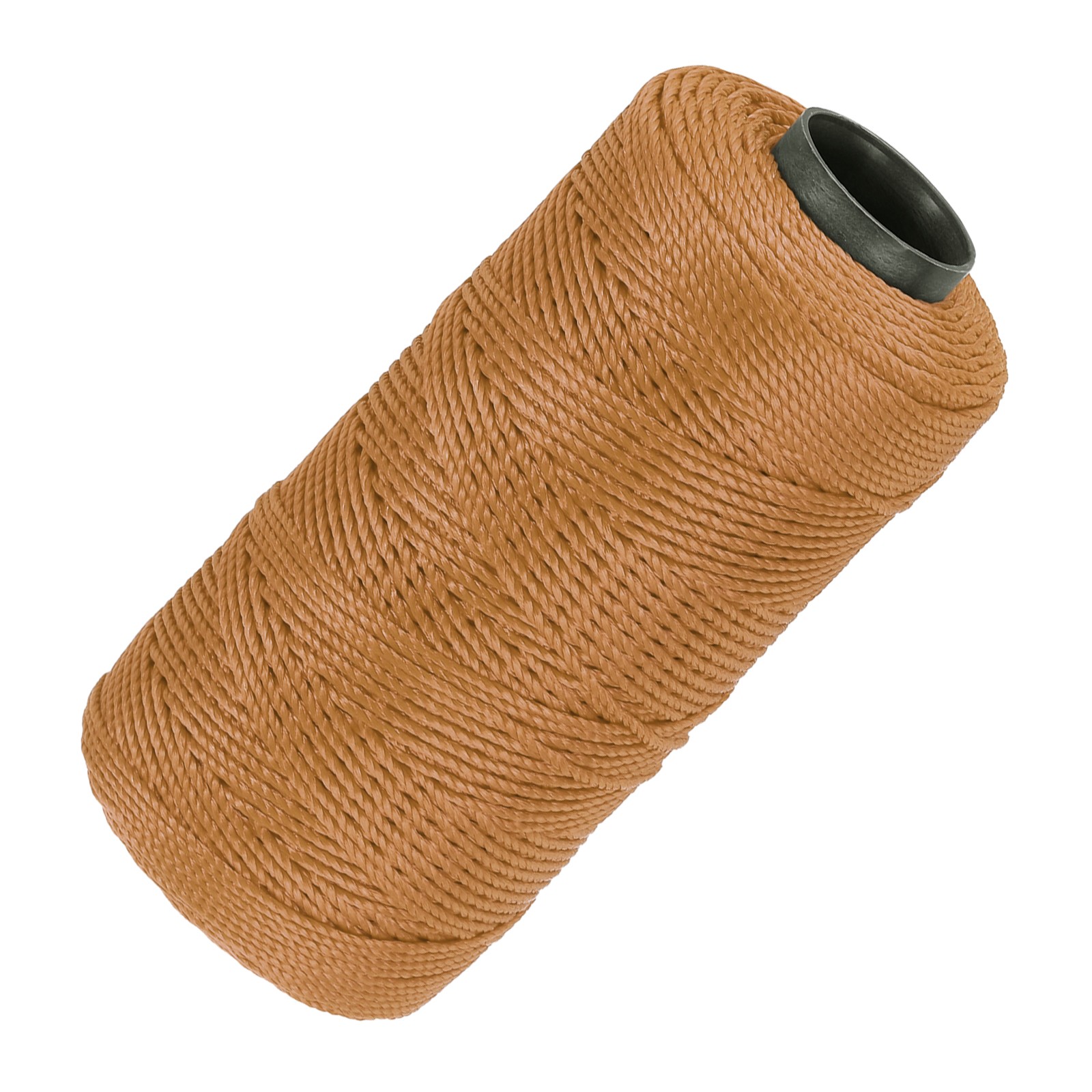 Nylon String 3 Strands Twisted Mason Line 1.5mm x 218 Yards, Light Brown