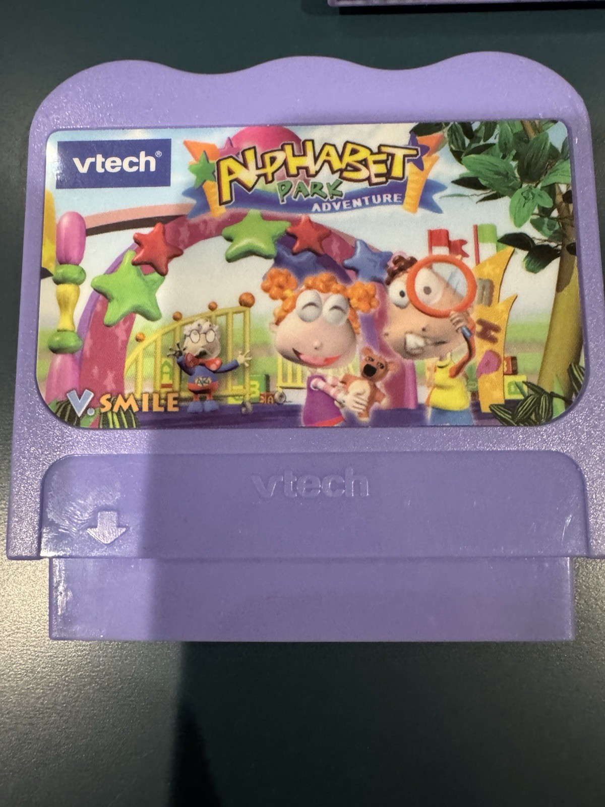 VTech V.Smile Game Cartridges Lot 3 Cinderella Scooby-Doo Alphabet Park Tested