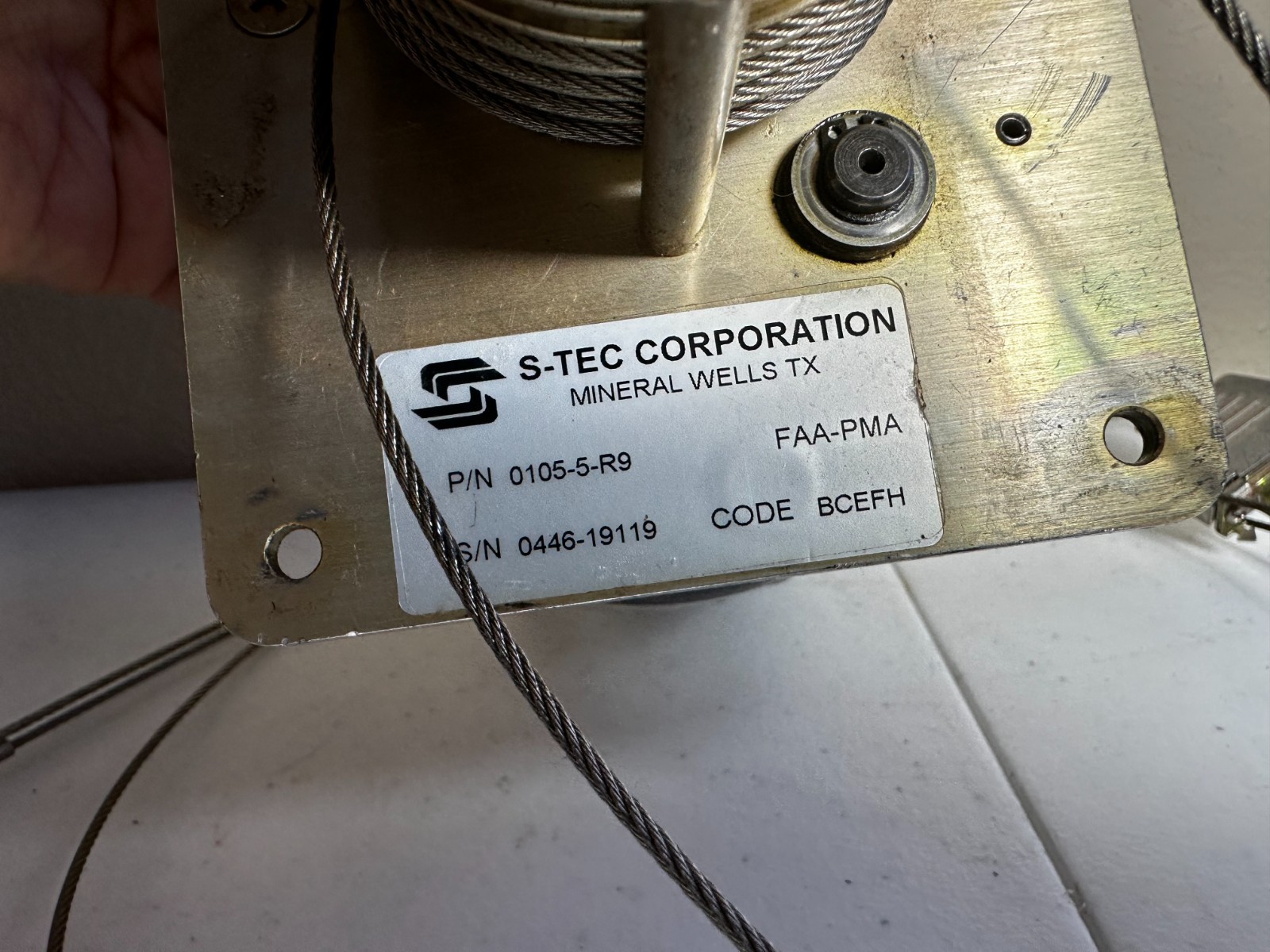 S-TEC 0105-5-R9 roll servo guaranteed 30 days