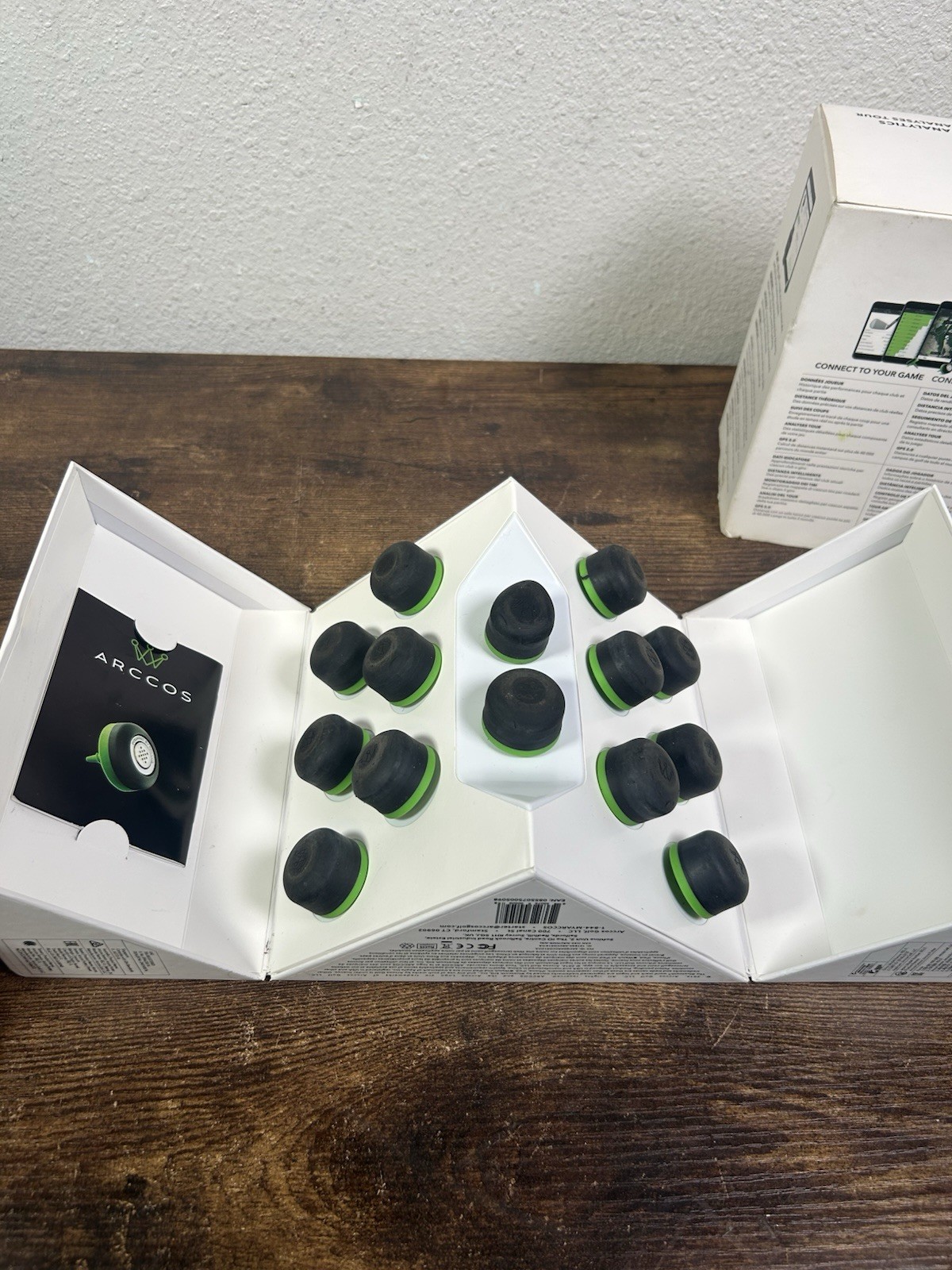 Arccos 360 Smart Caddie Sensor 14 pieces Set In Original Box