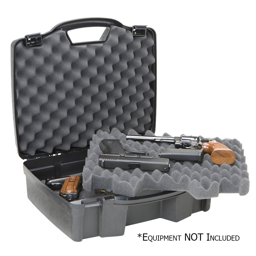 Plano Protector 4-Pistol Case w/ Pluck Foam Secure Storage 16.75"