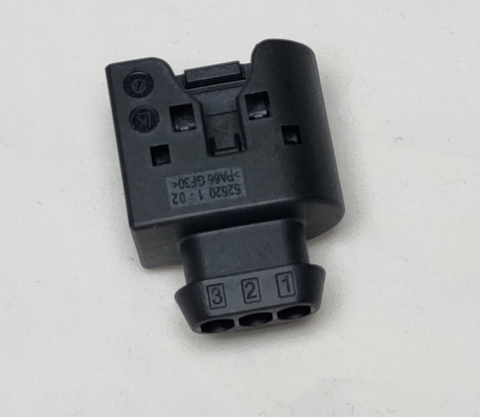 3-pin Kostal Hirschman connector kit Pierburg CWA100.3 CWA100-3 CWA150 pump