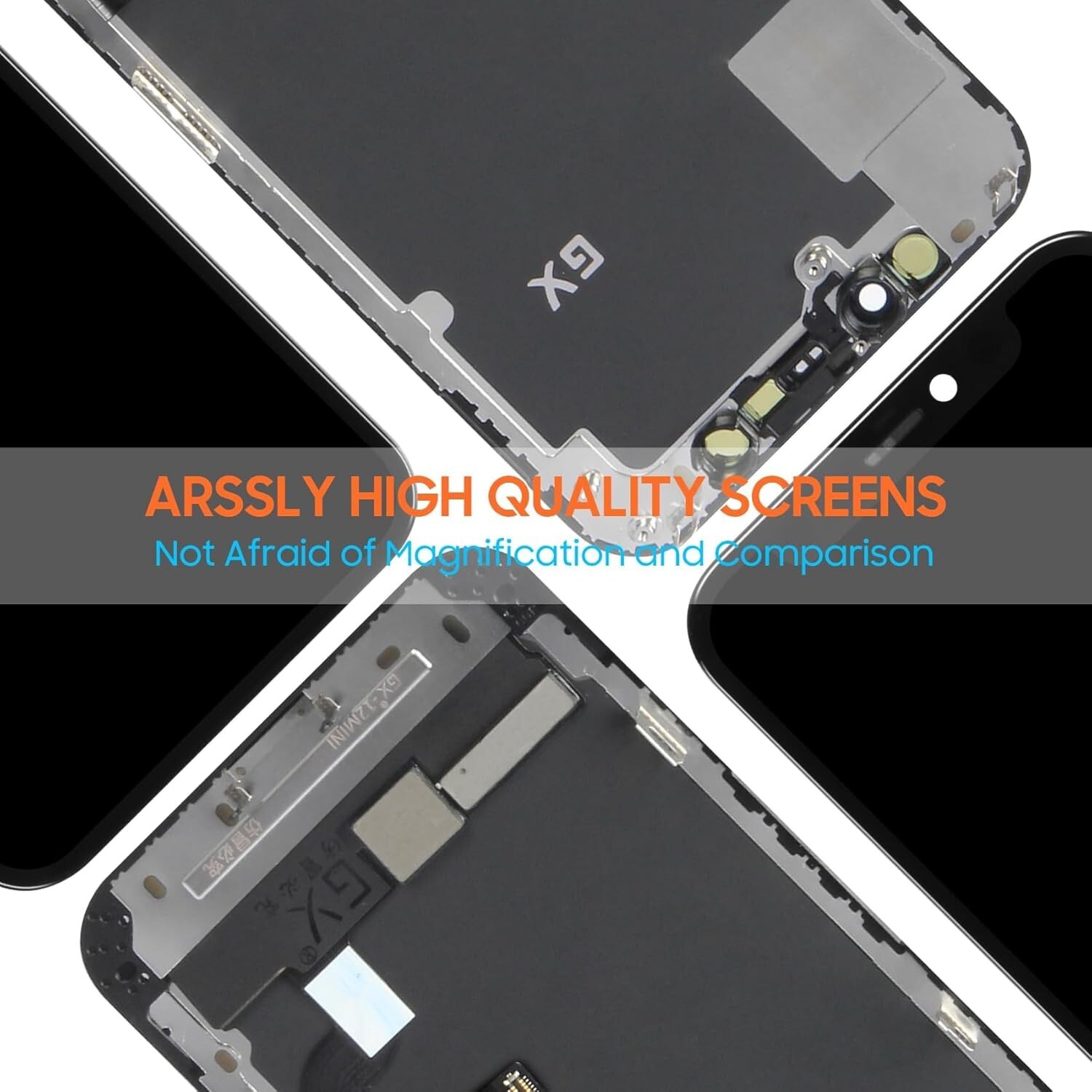 iPhone 14 Soft OLED Display LCD Touch Screen Digitizer Replacement