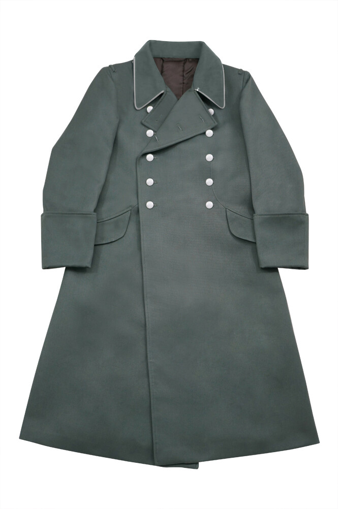 WW2 German M37 Allgemeine Elite Officer Gabardine Greatcoat