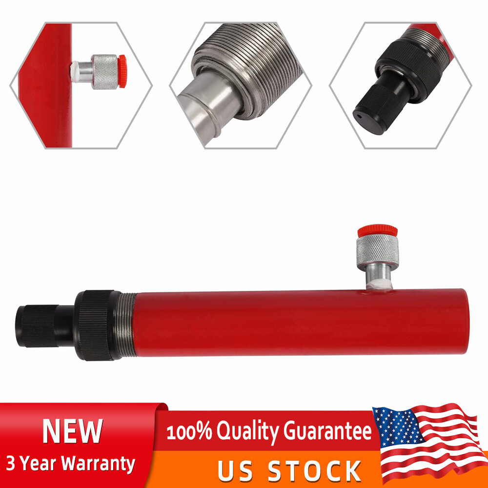 Porta Power Ram Hydraulic Jack Power Type 5 Stroke Auto Body Frame Repair 4 Ton