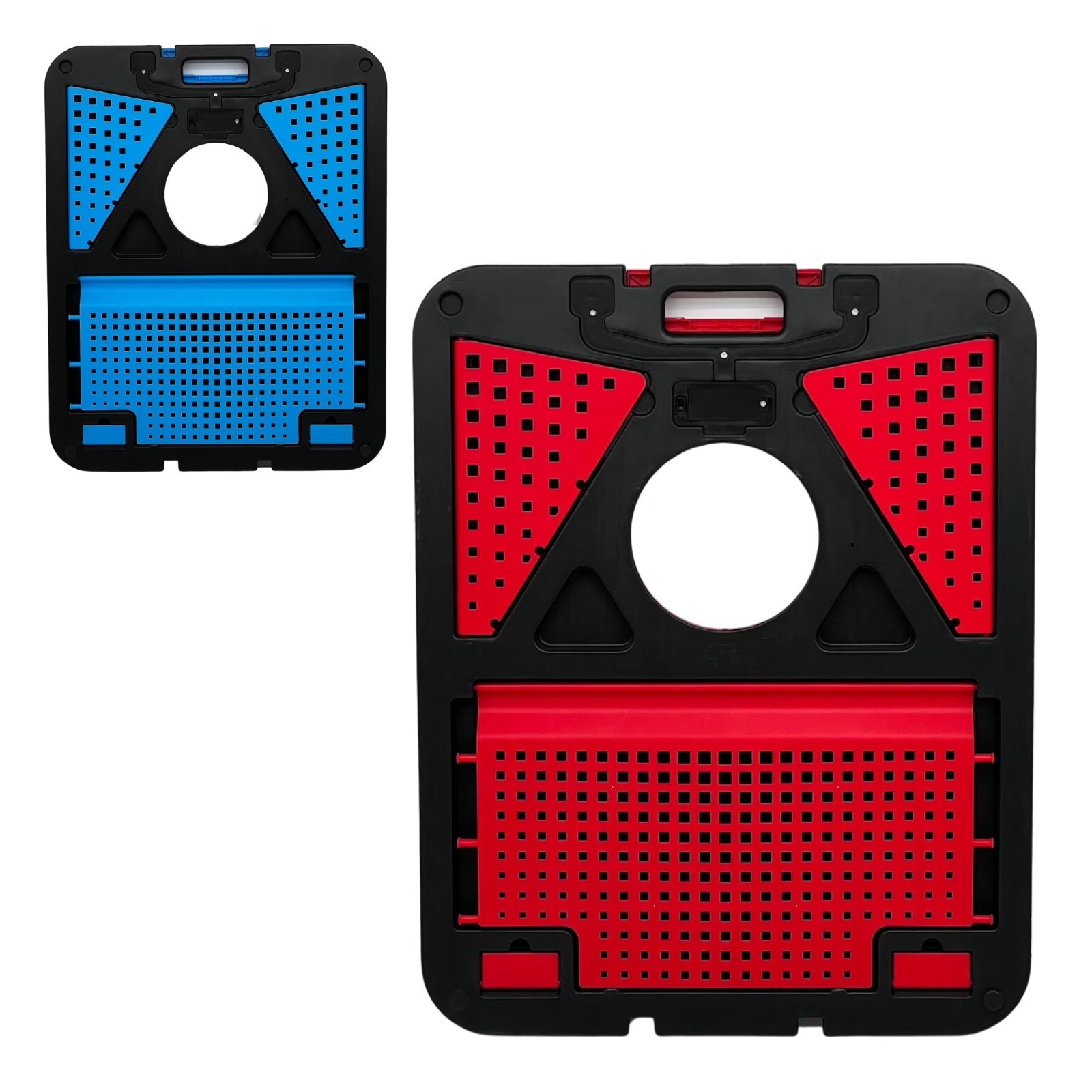 MinnARK LED Cornhole Board Set with 6 Bean Bags Light Up